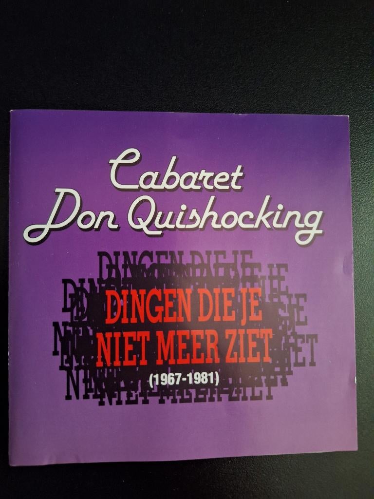 Don Quishocking - Dingen die je niet meer ziet, Ophalen of Verzenden, Gebruikt