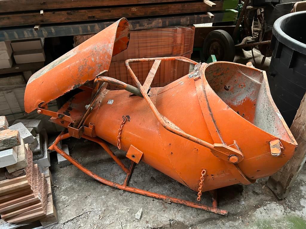 Betonkubel, Doe-het-zelf en Verbouw, Betonmolens, Ophalen, Gebruikt