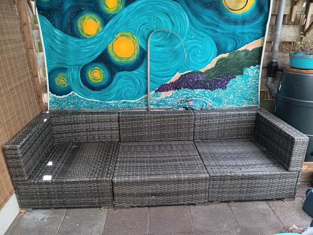 Gratis bankje voor in de tuin, Tuin en Terras, Ophalen, Gebruikt, Hout