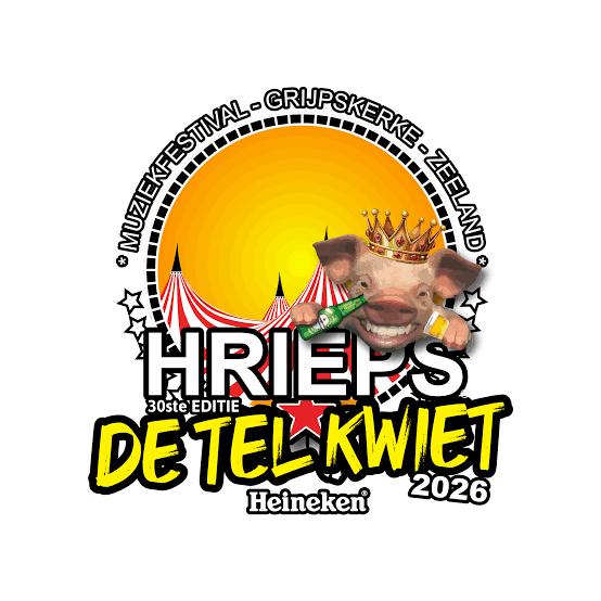 2 kaarten Hrieps, Tickets en Kaartjes, Twee personen, Mei