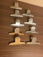 Partij zilverkleurige klemmen, Ophalen of Verzenden, Gebruikt