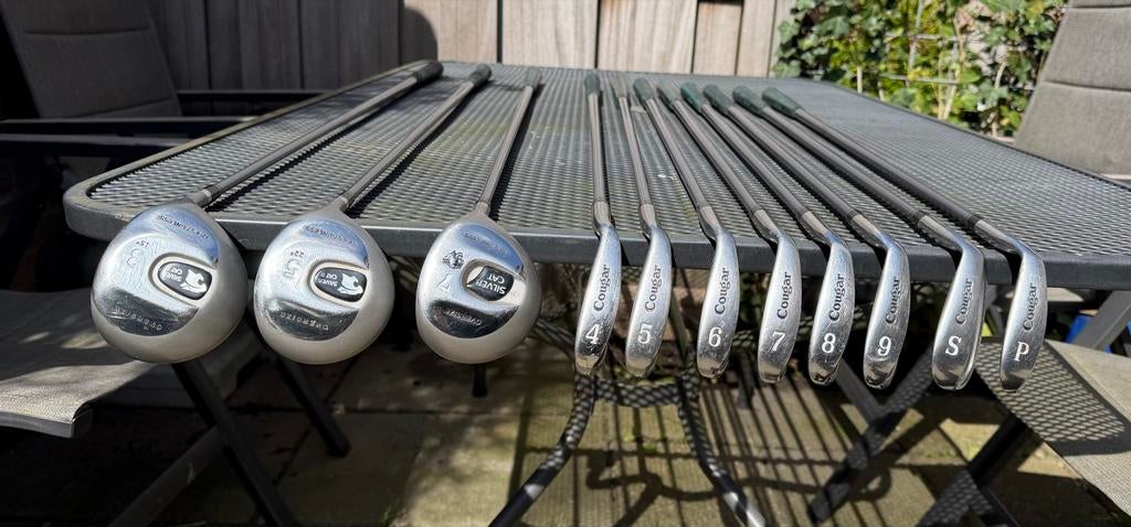 Complete Cougar Silvercat golfset, Ophalen, Gebruikt, Set, Overige merken