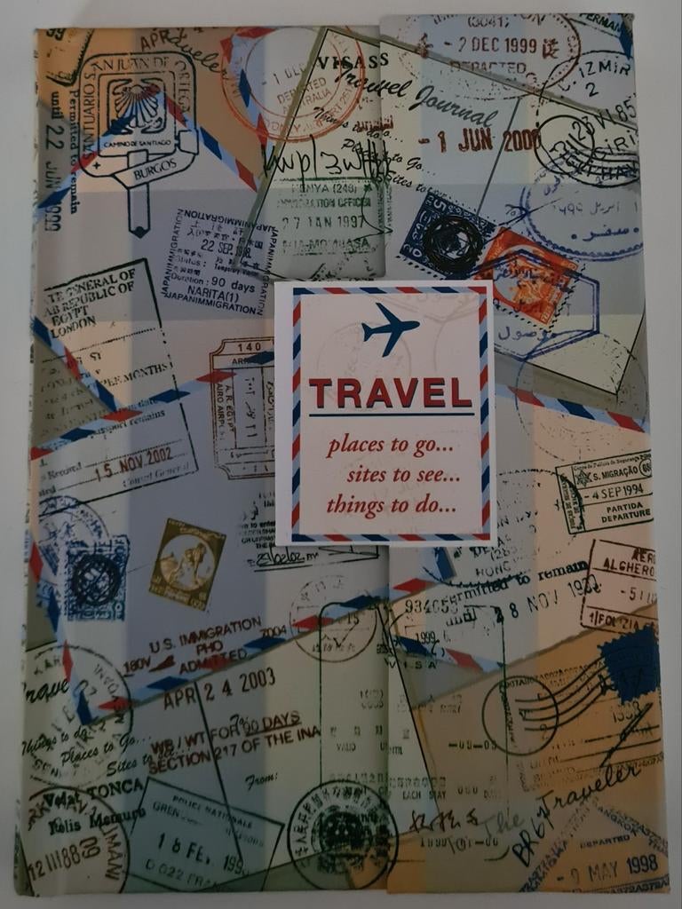Travel Journal - Reisdagboek met 144 gelinieerde pagina's, Ophalen of Verzenden, Nieuw