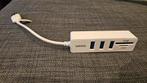 MINISO USB Hub met Kaartlezer (SD/TF), Ophalen of Verzenden, Zo goed als nieuw, MINISO