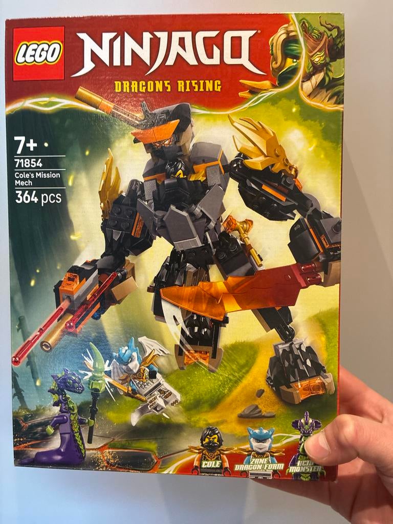 Lego Ninjago 71854 Cole's Mission Mech, Ophalen, Zo goed als nieuw, Complete set, Lego