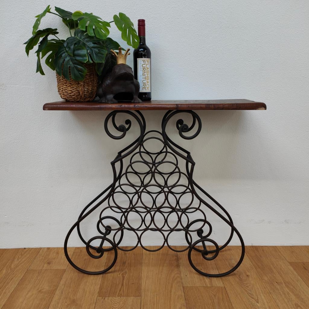 Vintage Sidetable, wijnkast, wijnrek, wijntafel., Valkenswaard, Gebruikt, Info@flashbackfurniture.nl, Flashback Furniture