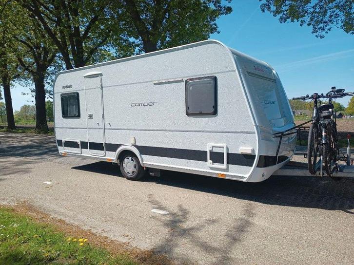 Dethleff   Caravan470 FR, Caravans en Kamperen, Caravans, Particulier, tot en met 4, 1250 - 1500 kg, Rondzit, Dethleffs, Frans bed