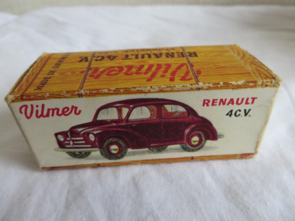 Renault 4CV Vilmer, Hobby en Vrije tijd, Modelauto's | 1:18, Ophalen of Verzenden, Zo goed als nieuw, Auto, Overige merken