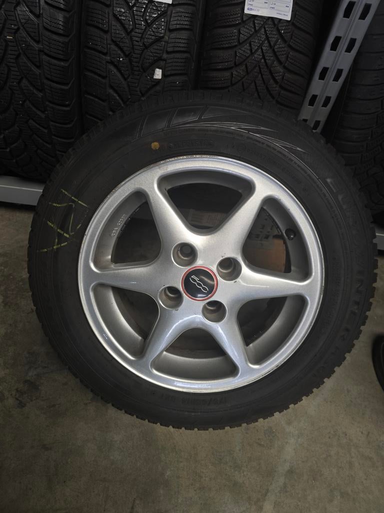 14 inch banden fiat 500, Auto-onderdelen, Banden en Velgen, Ophalen, Gebruikt, 155 mm, 13 inch
