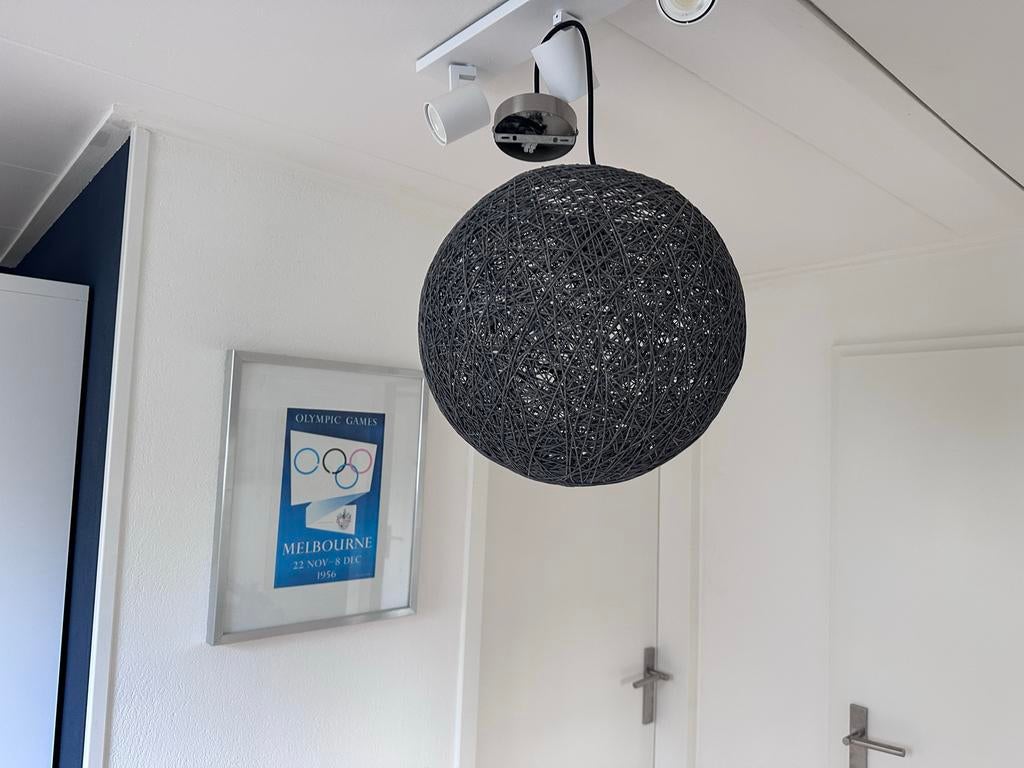 Qazqa Corda hanglamp 30cm, Ophalen, Gebruikt, Overige materialen, Minder dan 50 cm