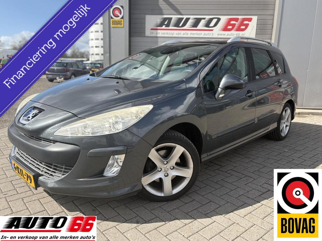Peugeot 308 SW 1.6 THP Allure 7p Apk tot 04-2027, Auto's, Voorwielaandrijving, Stof, Gebruikt, Zwart