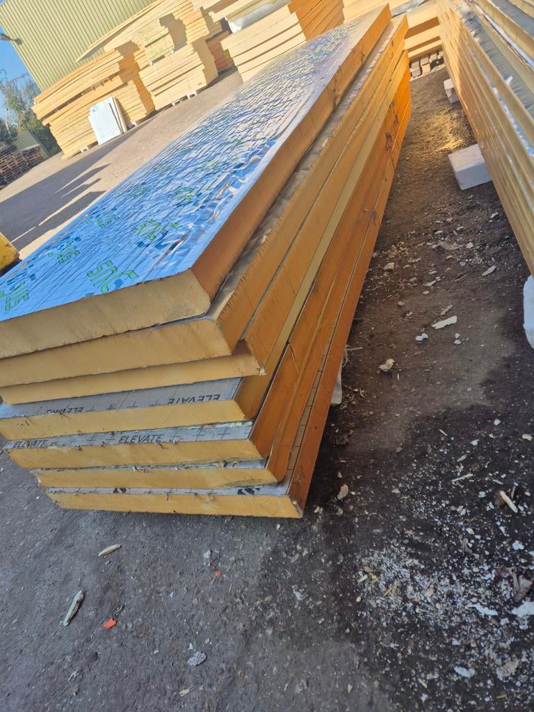 B-keus PIR isolatieplaten 13cm dik - 40.32 m², Doe-het-zelf en Verbouw, Isolatie en Afdichting, Ophalen of Verzenden, Hardschuim (Pir)