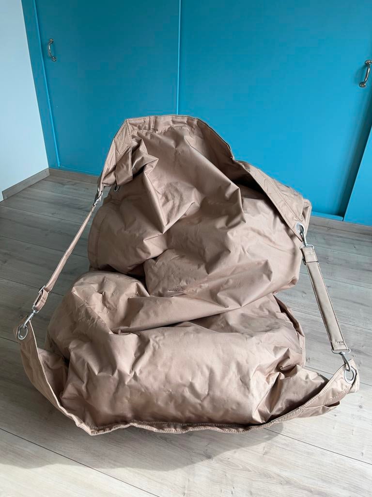 Fatboy Buggle-up zitzak - Taupe, Ophalen, Gebruikt, Bruin, Zitzak