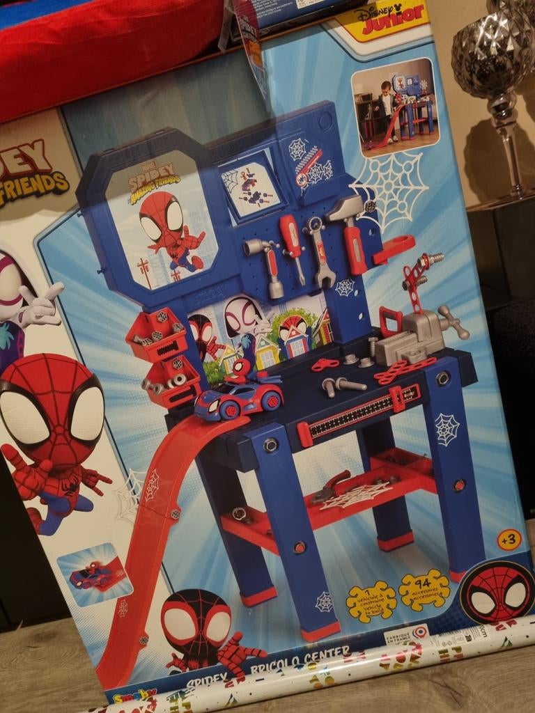 Spidey gereedschaptafel, Ophalen, Zo goed als nieuw