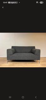 Design on Stock Bloq Loveseat - Donkergrijs gemêleerd, Huis en Inrichting, Ophalen, 150 tot 200 cm, Tweepersoons, 75 tot 100 cm