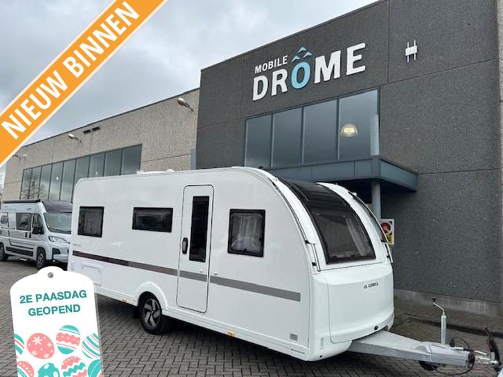 Adria Adora 532 UL Enkele bedden/Dakairco, Caravans en Kamperen, Caravans, Bedrijf, tot en met 4, 1250 - 1500 kg, Rondzit, Adria