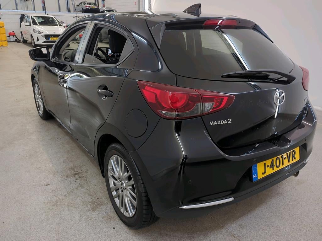 Mazda 2 1.5 Skyactiv-G 90pk Luxury | i-Activsense Pakket | N, Auto's, Mazda, Voorwielaandrijving, 12 maanden, Stof, 4 cilinders