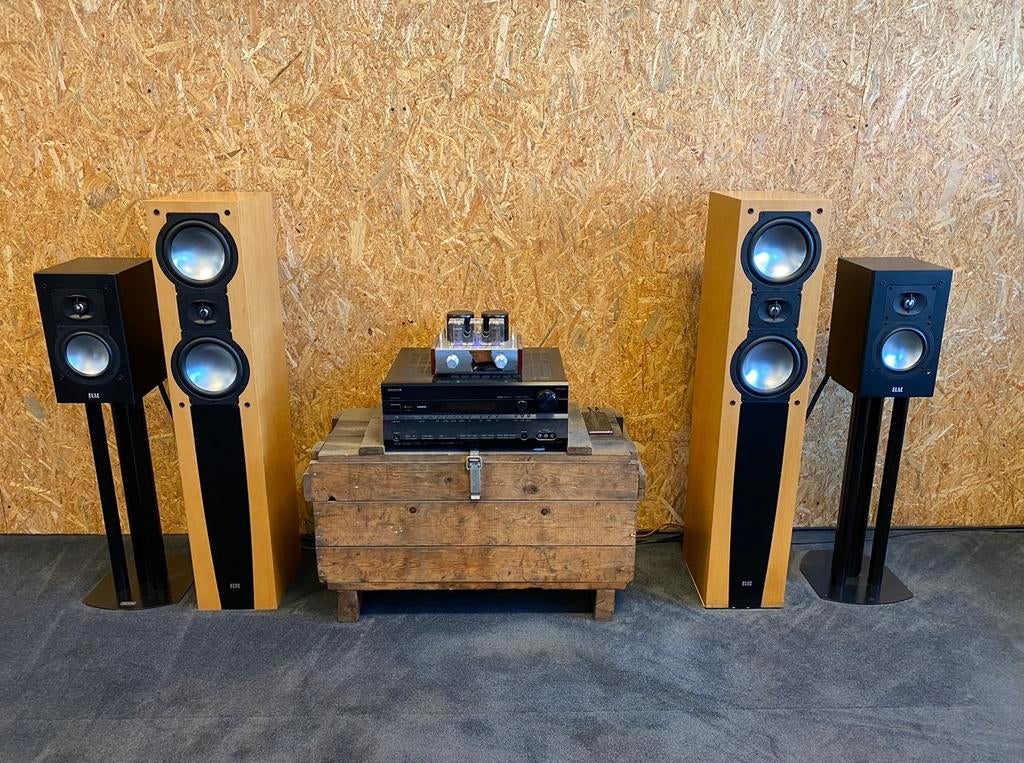 Elac geluidssets (zie omschrijving), Audio, Tv en Foto, Luidsprekers, Overige merken, Gebruikt, Ophalen of Verzenden, 120 watt of meer