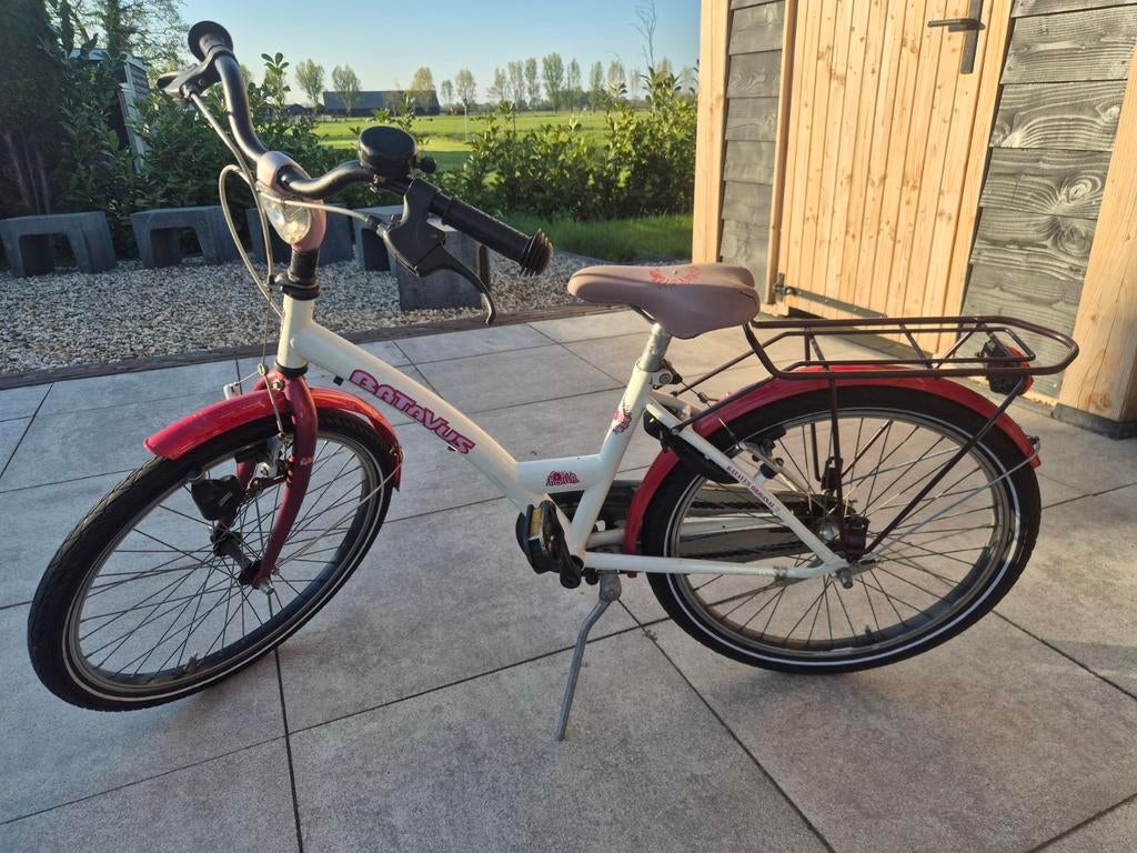 Batavus meisjesfiets 22 inch, Ophalen, Gebruikt, 22 inch