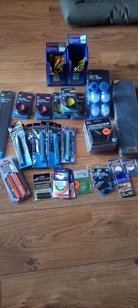 Matrix, Sensas, Colmic, Middy, Garbolino e.a 50% korting, Overige typen, Nieuw, Ophalen of Verzenden, Nvt