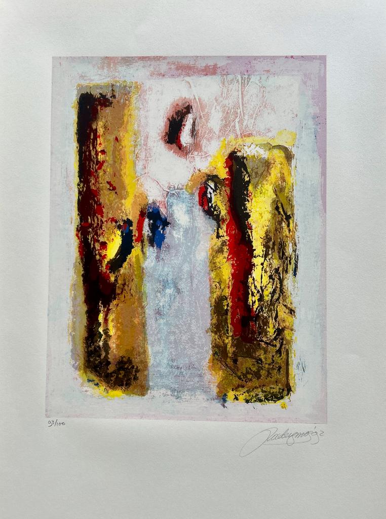 Zeefdruk Jan Radersma - Tulisan, Antiek en Kunst, Verzenden