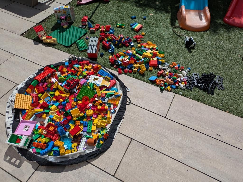 Grote partij Duplo: dieren, voertuigen, figuren, grondplaten, Kinderen en Baby's, Speelgoed | Duplo en Lego, Ophalen