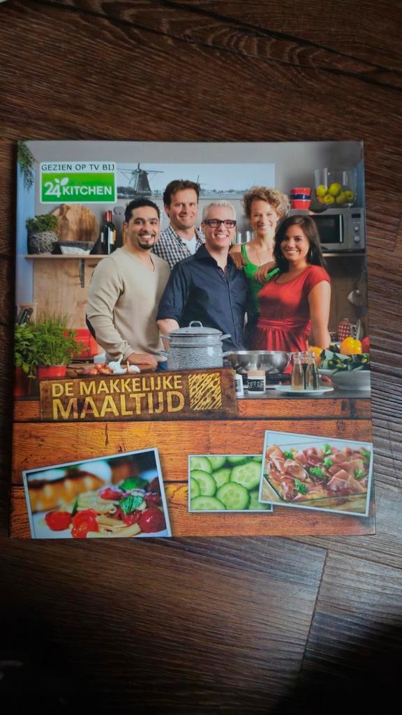 De Makkelijke Maaltijd - 24 Kitchen Kookboek, Boeken, Kookboeken, Zo goed als nieuw, Voorgerechten en Soepen, Hoofdgerechten, Tapas, Hapjes en Dim Sum