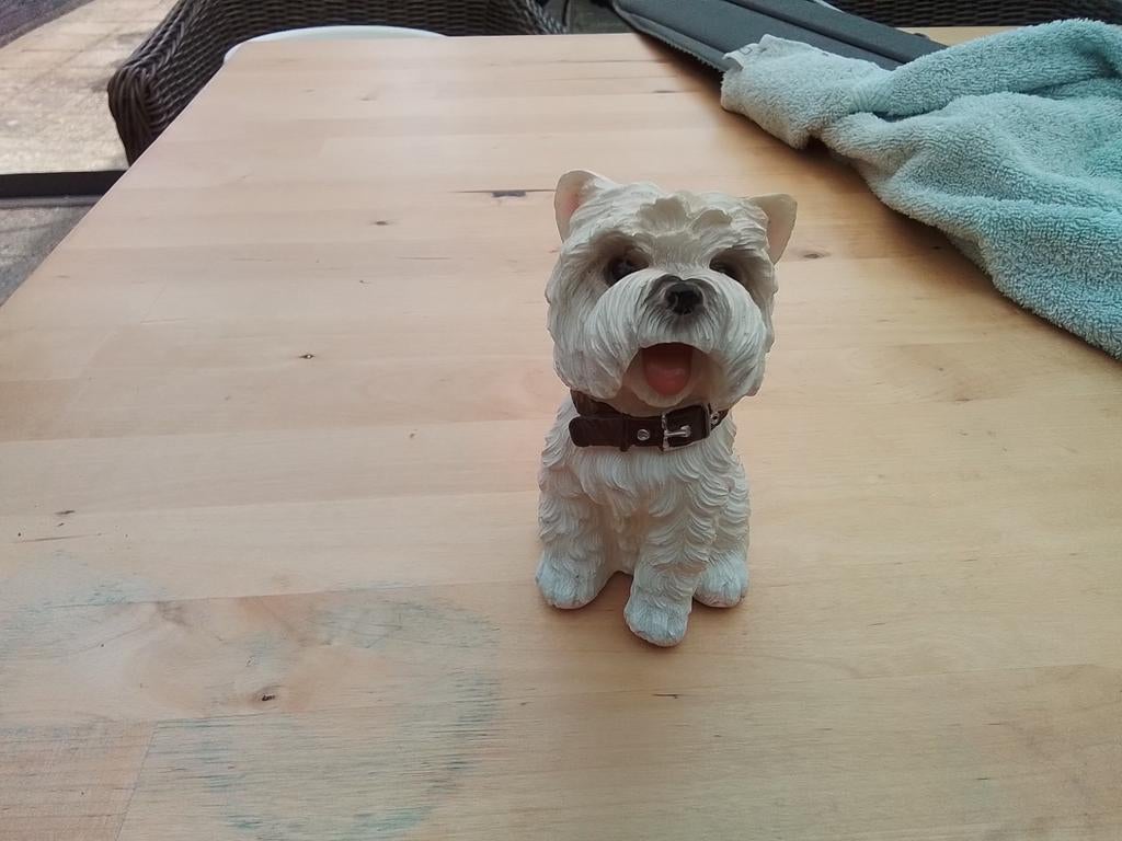 Leuke hondenbeeldjes - Westie en Cocker Spaniel 3,00 per st, Ophalen of Verzenden, Dier
