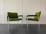 Vier gave Fröscher Sitform design fauteuils / stoelen groen, Huis en Inrichting, Fauteuils, Minder dan 75 cm, Ophalen of Verzenden