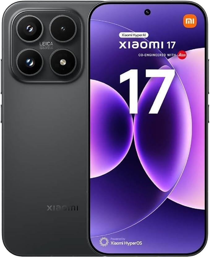 Xiaomi 17 Black 512GB 12GB RAM Gloednieuw / Open Box, Xiaomi, Overige modellen, Nieuw, Info@xiaomi.com