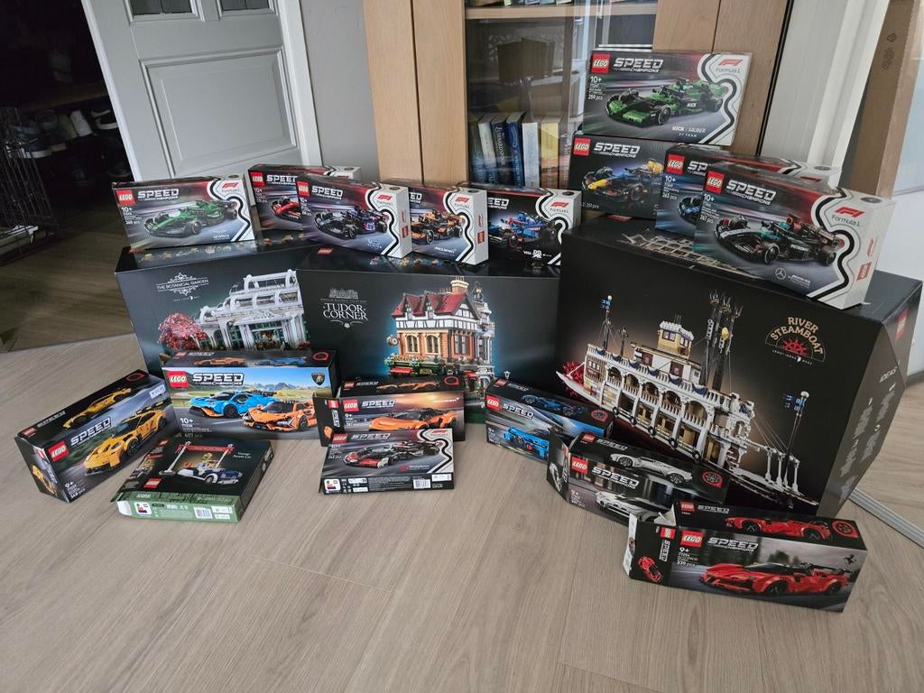 Lege lego dozen, Ophalen, Zo goed als nieuw