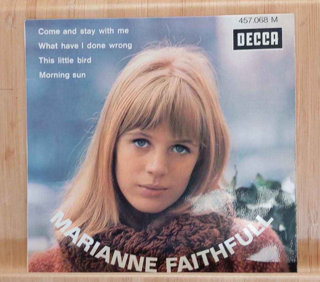 EP Marianne Faithfull – Come And Stay With Me(Pop), Gebruikt, 7 inch, Ophalen of Verzenden, EP