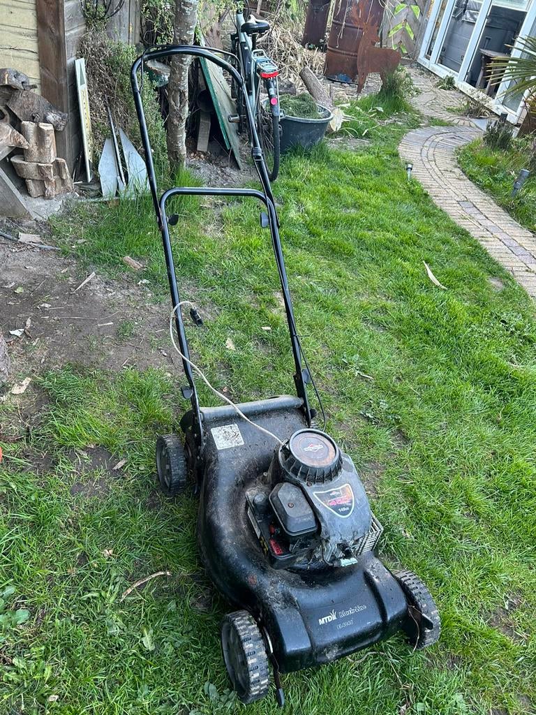 Mtd grasmaaier opknapper, Tuin en Terras, Grasmaaiers, Ophalen, Gebruikt, Balkmaaier, 30 t/m 39 cm