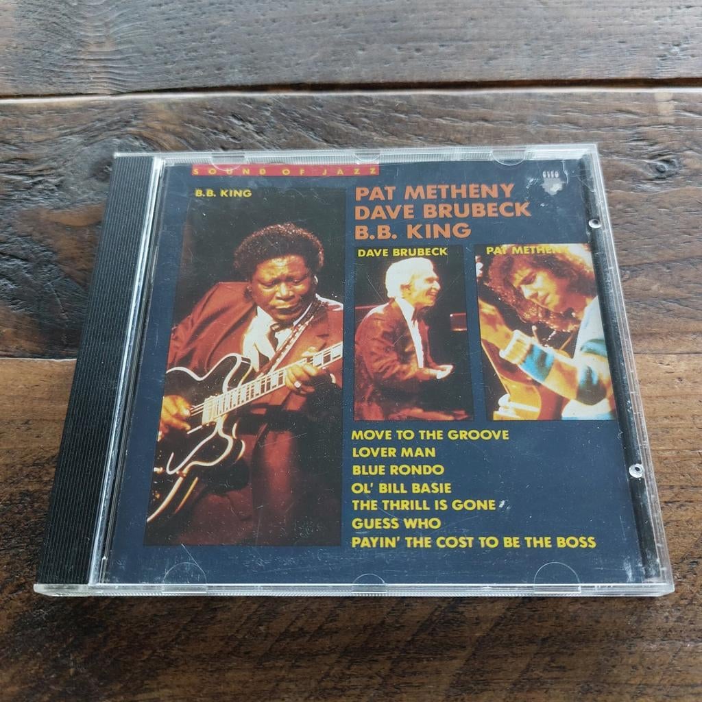 CD Pat Metheny & Dave Brubeck & B.B. King: The Sound Of Jazz, Cd's en Dvd's, Ophalen of Verzenden, 1960 tot 1980, Zo goed als nieuw