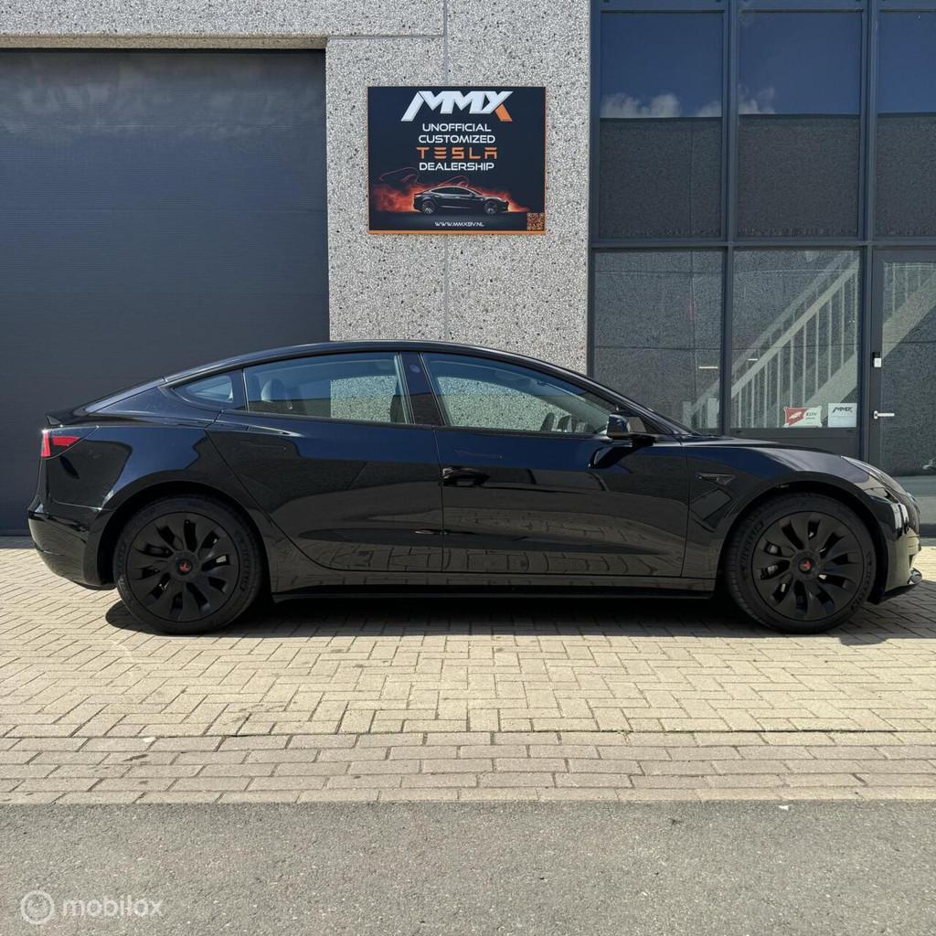 Tesla Model 3 Standard Range + MMX PACK + IAP, Auto's, Tesla, Automaat, Gebruikt, Zwart, Overige carrosserieën