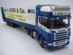 Lion Toys - Scania R500 model '' A. Kerr Schotland '' 1:50, Ophalen of Verzenden, Gebruikt, Bus of Vrachtwagen, Lion Toys