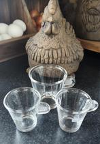 Nespresso glazen kopjes, Huis en Inrichting, Ophalen of Verzenden