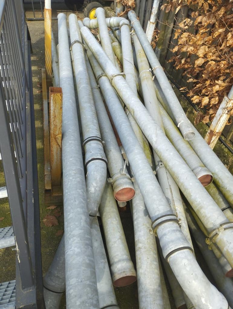 Afvoer buizen, Ophalen, X, Minder dan 2 meter, 80 mm of meer