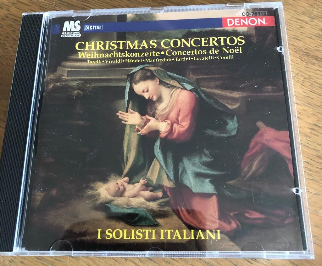 I Solisti Italiani - Christmas Concertos (Denon), Ophalen of Verzenden, Zo goed als nieuw, Kerst