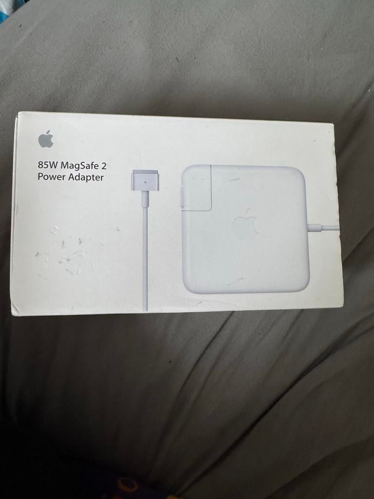 Apple 85W MagSafe 2 Power Adapter voor MacBook Pro, Computers en Software, Laptop-opladers, Ophalen of Verzenden, Zo goed als nieuw