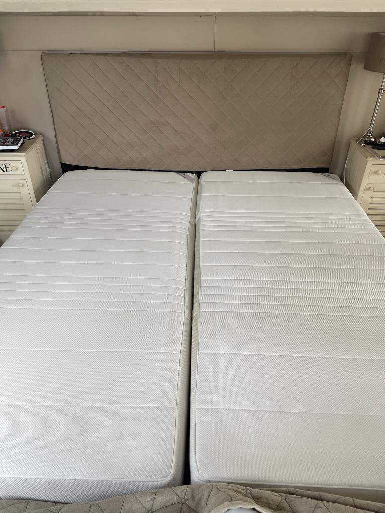 Ikea Sultan Flokenes matrassen 90 x 200, Ophalen, Gebruikt, 90 cm, Eenpersoons