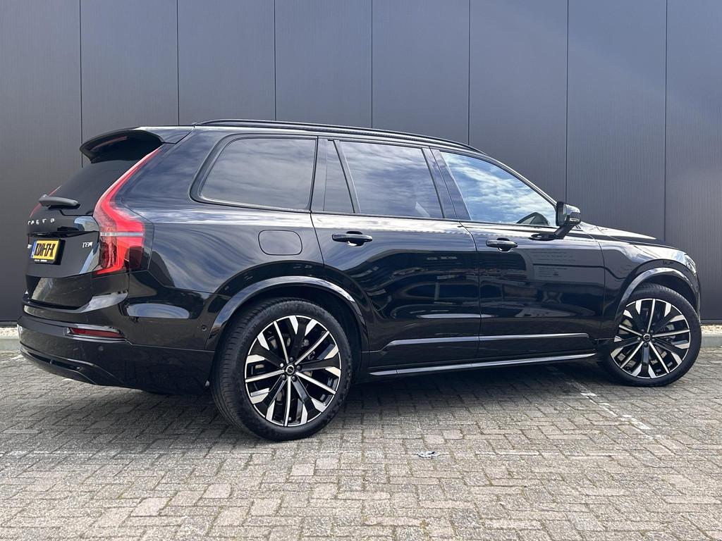 Volvo XC90 2.0 T8 Plug-in hybrid AWD Ultra Dark / Luchtverin, Gebruikt, 4 cilinders, 7 stoelen, Zwart