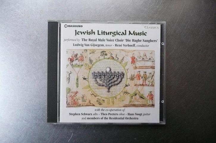 Jewish Liturgical Music - Die Haghe Sangers Mannenkoor, Cd's en Dvd's, Cd's | Religie en Gospel, Zo goed als nieuw, Koren of Klassiek