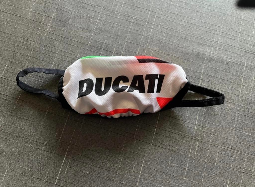 Ducati stoffen mondmasker, Ophalen of Verzenden, Zo goed als nieuw