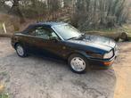 Audi 80 Cabrio 2.0 85KW E2 1995 Blauw, Auto's, Audi, Voorwielaandrijving, 4 cilinders, Blauw, Leder