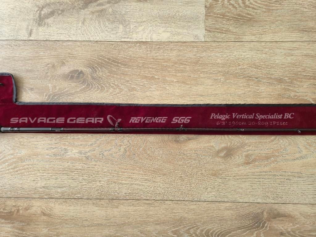 Savage Gear Revenge SG6 Pelagic Vertical, Ophalen of Verzenden, Nieuw, Werphengel