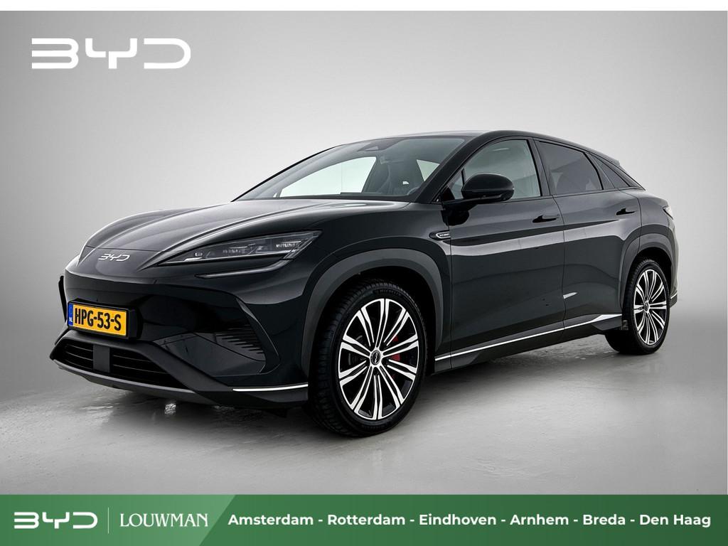 BYD SEALION 7 Excellence AWD 91.3 kWh | Origineel NL | NAP!, Auto's, BYD, Automaat, Gebruikt, Zwart, 502 km