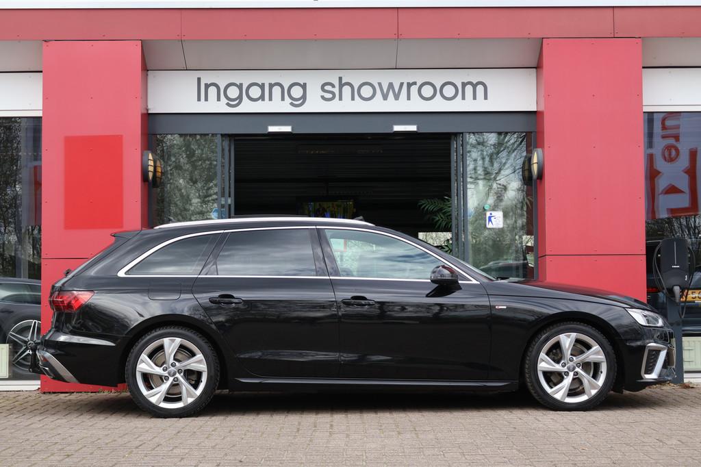 Audi A4 Avant 35 TDI Launch Edition Sport | 2x S-Line | Pano, Auto's, Gebruikt, Zwart, Diesel, 168 €/maand
