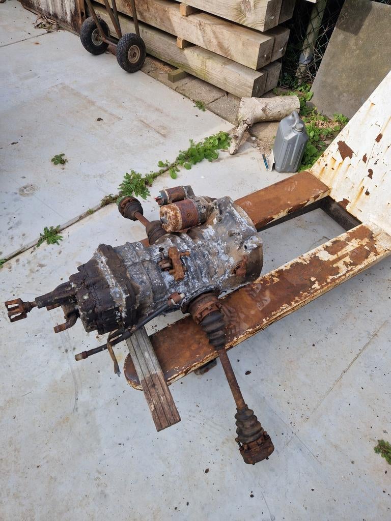 Vw t2 versnellingsbak, Ophalen
