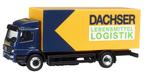 Schuco Dachser Mercedes-Benz Atego vrachtauto, Ophalen of Verzenden, Nieuw, Bus of Vrachtwagen, Schuco